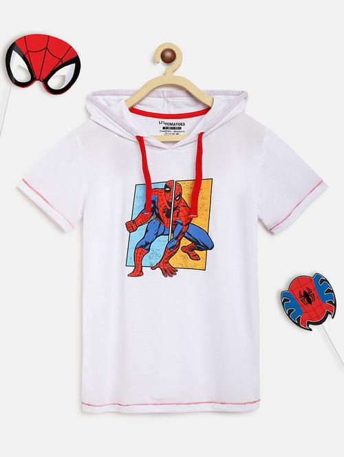 boys white graphic t-shirt  - 18451059 - Very Small Image - 1