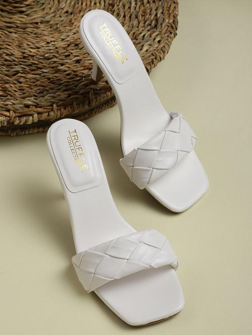 women white mules sandal - 18451726 - Very Small Image - 1