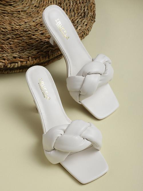 women white mules sandal - 18451736 - Very Small Image - 1