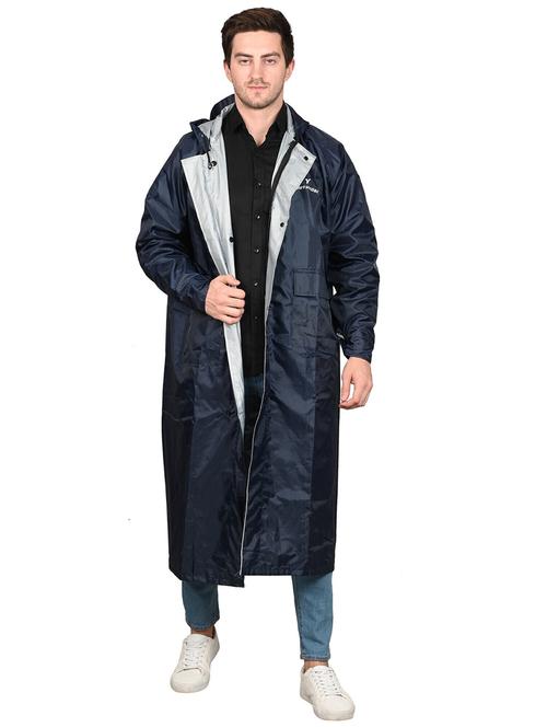 navy blue solid rain suit set  - 18453048 - Very Small Image - 1