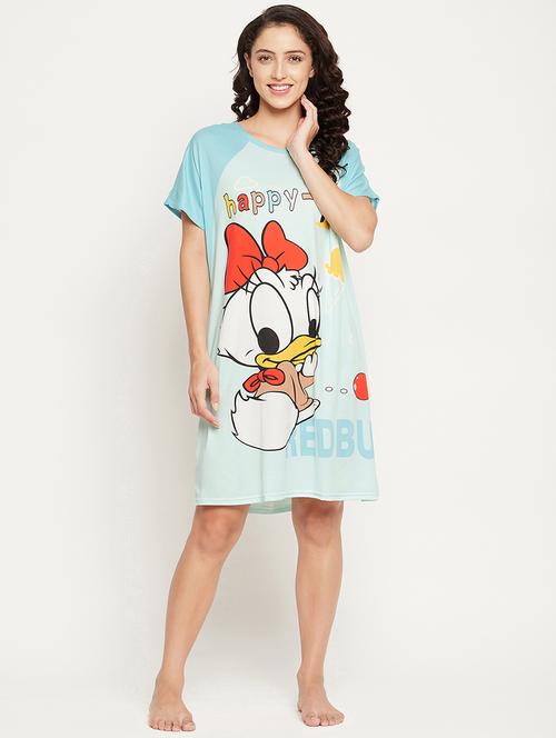 round neck graphic sleepshirt - 18454433 - Very Small Image - 1