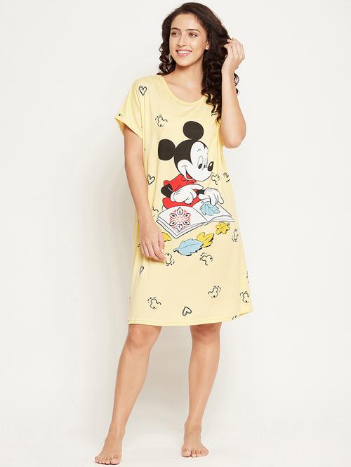 round neck graphic sleepshirt - 18454441 - Very Small Image - 1