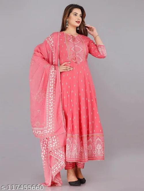 name : women anarkali kurta and  - 18454784 - Very Small Image - 1