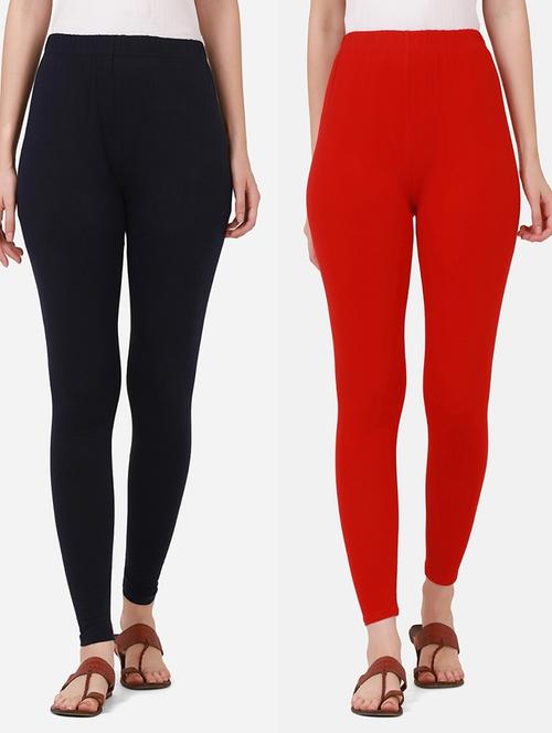 pack of 2 solid leggings  - 18457073 - Very Small Image - 1