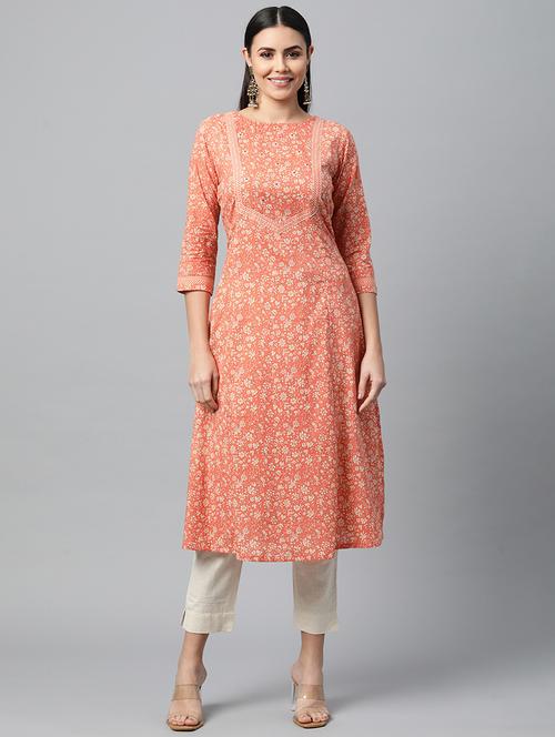 women's a-line kurta - 18458748 - Very Small Image - 1