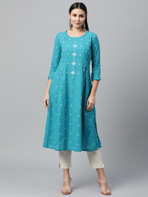 Women's A-line Kurta - 18458752 - Very Small Image - 1