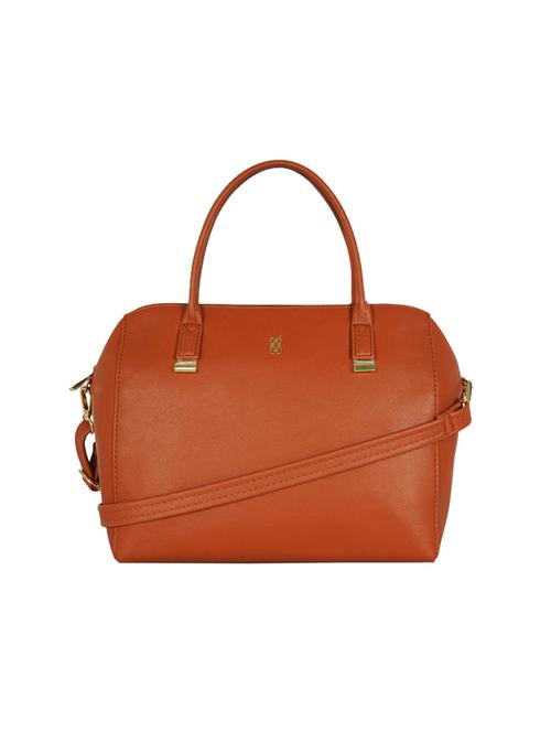 tan solid regular handbag - 18460003 - Very Small Image - 1