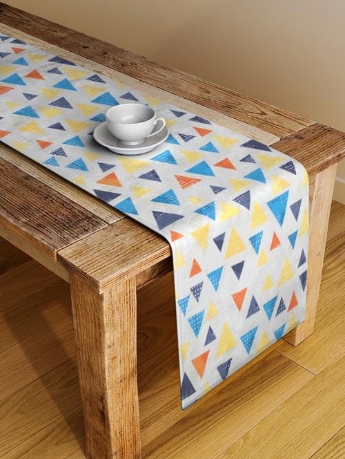 alina decor digital printed table runner for center and dining tabale - 13x54 inch - 18460092 - Very Small Image - 1