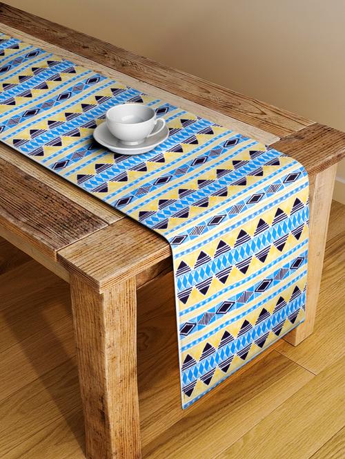alina decor digital printed table runner for center and dining tabale - 13x54 inch - 18460097 - Very Small Image - 1