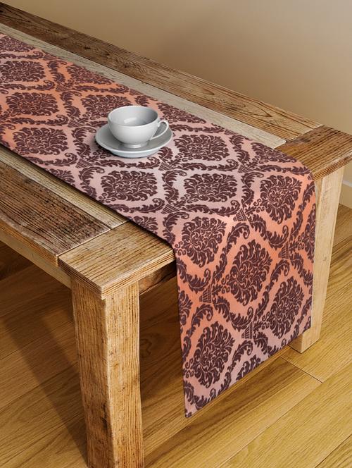 alina decor digital printed table runner for center and dining tabale - 13x56 inch - 18460135 - Very Small Image - 1