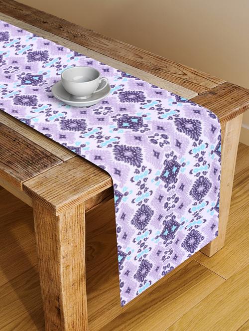 alina decor digital printed table runner for center and dining tabale - 13x56 inch - 18460187 - Very Small Image - 1