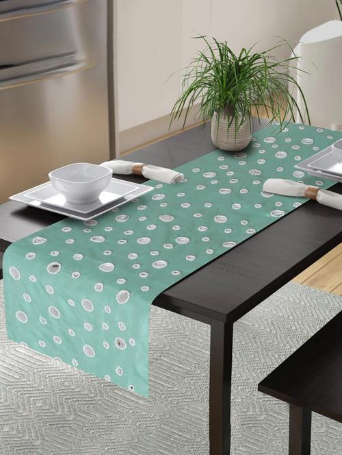 alina decor embllished table runner for center and dining tabale - 13x60 inch - 18460188 - Very Small Image - 1