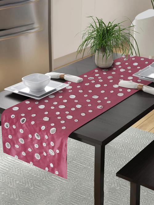alina decor embllished table runner for center and dining tabale - 13x60 inch - 18460189 - Very Small Image - 1