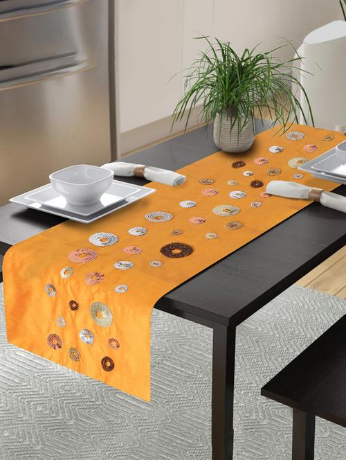 alina decor embllished table runner for center and dining tabale - 13x60 inch - 18460193 - Very Small Image - 1