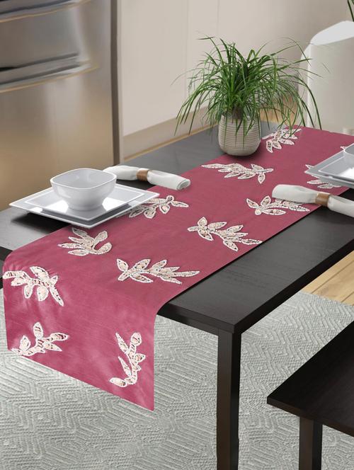 alina decor embllished table runner for center and dining tabale - 13x60 inch - 18460205 - Very Small Image - 1