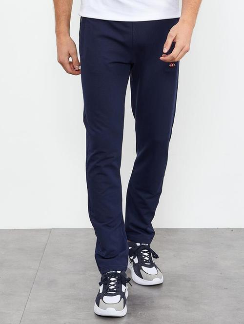 navy blue solid pyjama - 18461620 - Very Small Image - 1