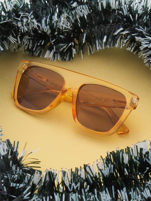 marc wayfarer in brown sunglasses  - 18462414 - Very Small Image - 1