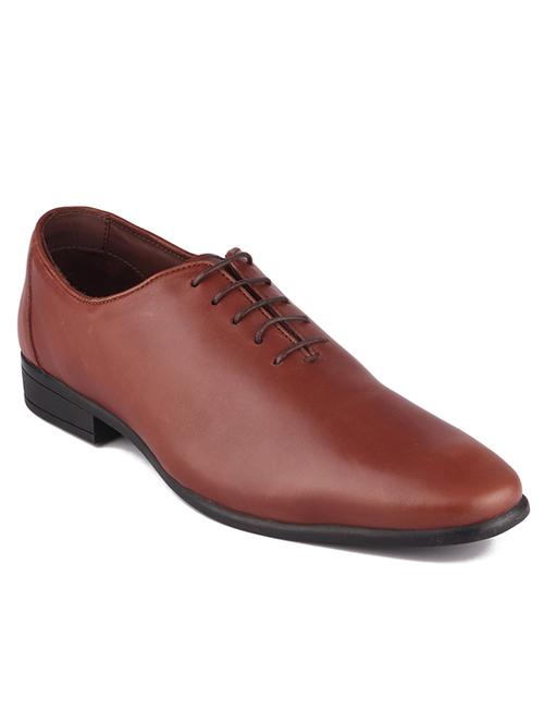 men brown lace-up oxford - 18462577 - Very Small Image - 1