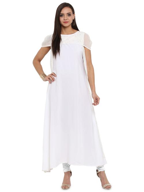 printed a-line kurta - 18463714 - Very Small Image - 1