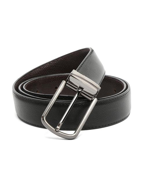 lizard gunmetal leather belt - 18465847 - Very Small Image - 1