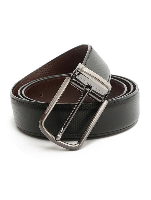 small dot gunmetal leather belt - 18465859 - Very Small Image - 1