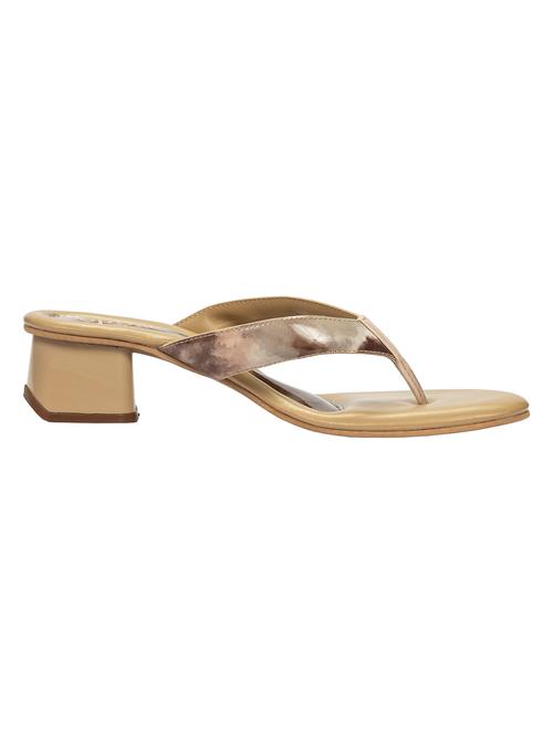 women beige toe separator sandal - 18465915 - Very Small Image - 1