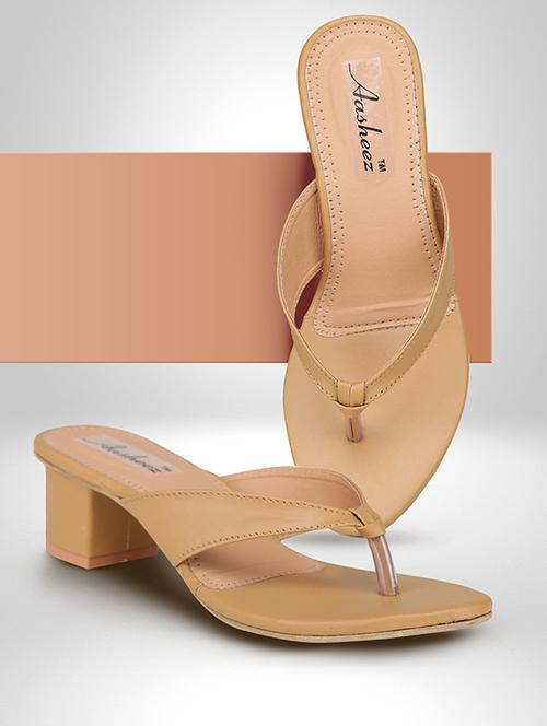 beige slip on sandal - 18468020 - Very Small Image - 1