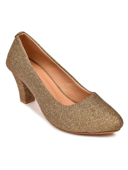 gold slip on pump - 18468054 - Very Small Image - 1