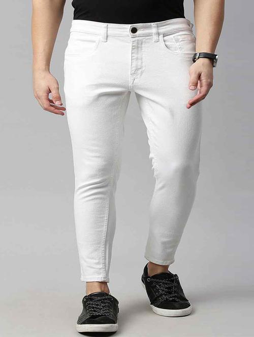 mens skinny fit plain jeans - 18469548 - Very Small Image - 1