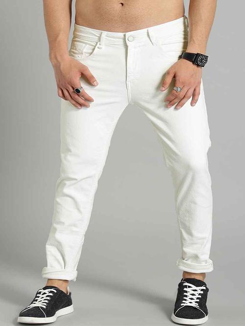 mens slim fit plain jeans - 18469553 - Very Small Image - 1