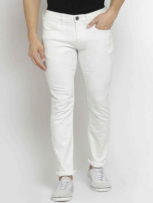 mens slim fit plain jeans - 18469558 - Very Small Image - 1