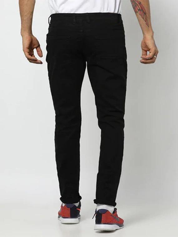 mens slim fit slash knee jeans - 18469589 - Zoom Image - 2