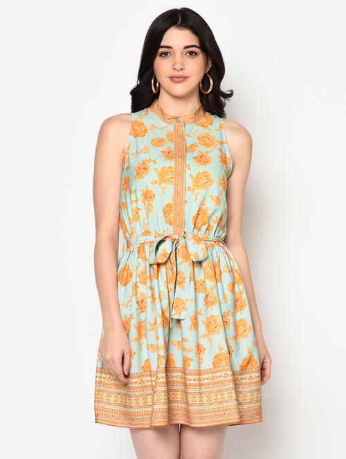 women's  floral dress - 18469626 - Very Small Image - 1