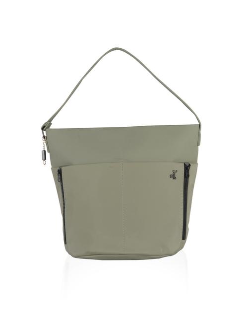 green solid regular handbag - 18471635 - Very Small Image - 1