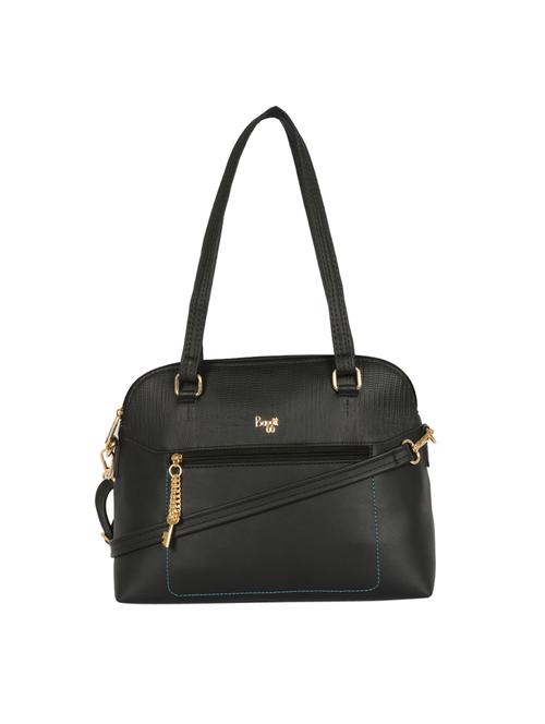 black solid regular handbag - 18471663 - Very Small Image - 1