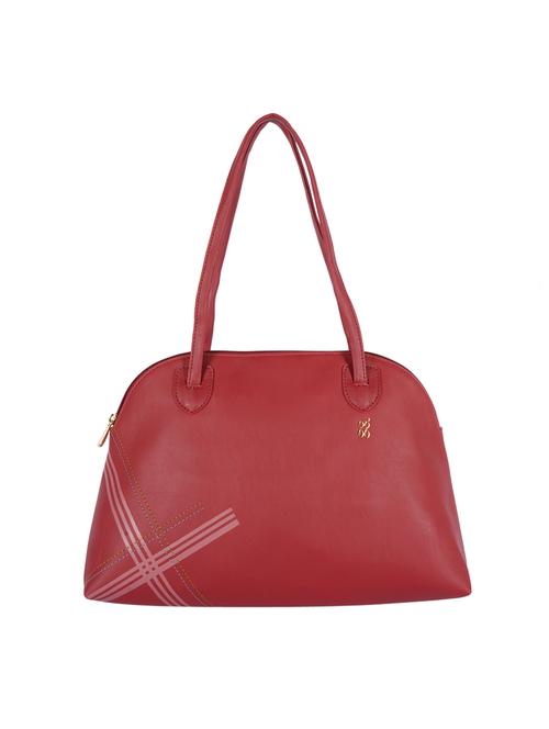 red solid regular handbag - 18471693 - Very Small Image - 1