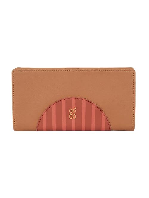 brown printed wallet - 18471964 - Very Small Image - 1