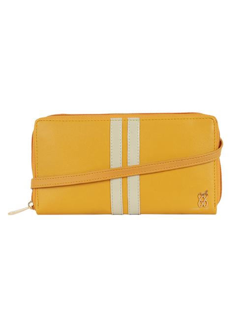 yellow solid wallet - 18472020 - Very Small Image - 1