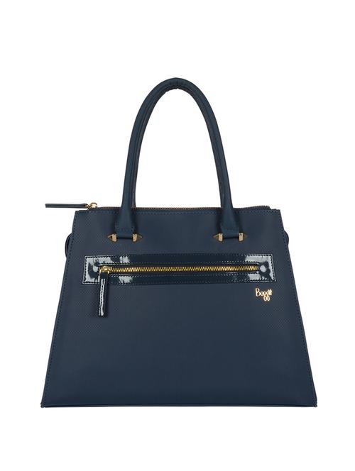 navy blue solid regular handbag - 18472358 - Very Small Image - 1