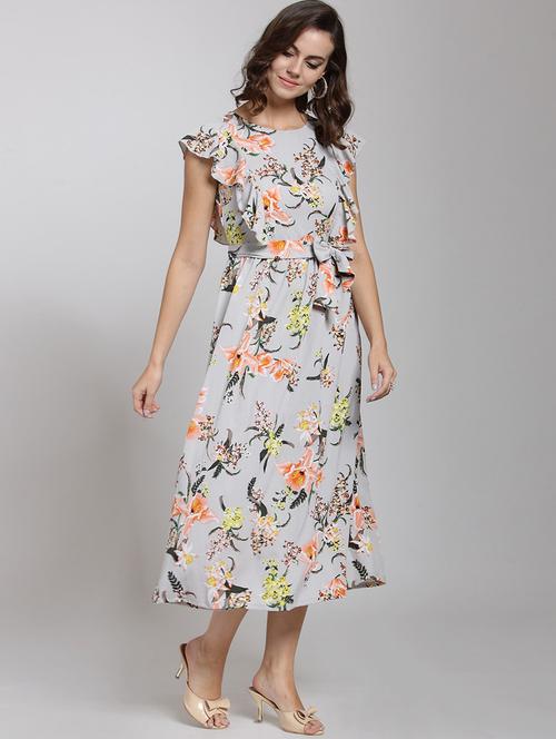Women's Floral Dress - 18472557 - Very Small Image - 1