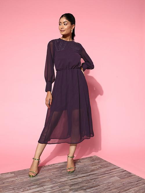 Women's Midi Dress - 18472656 - Very Small Image - 1
