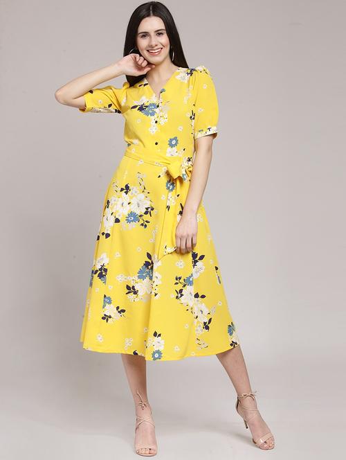 Women's Floral Dress - 18472770 - Very Small Image - 1