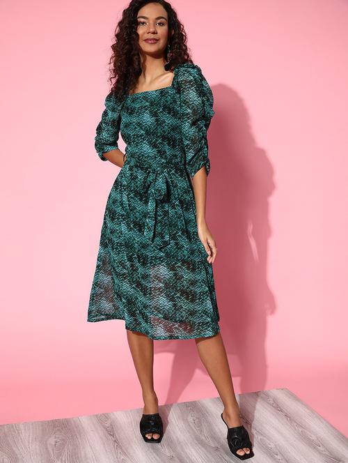 women's shift tie & dye dress - 18472884 - Very Small Image - 1