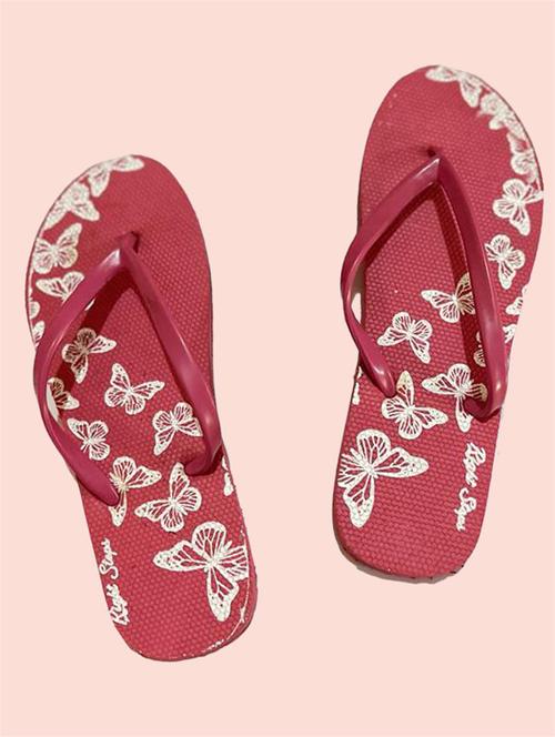 pink slip on slipper - 18476421 - Very Small Image - 1