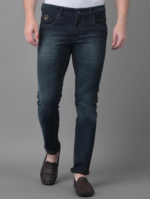 navy light-washed denim jean - 18477363 - Very Small Image - 1