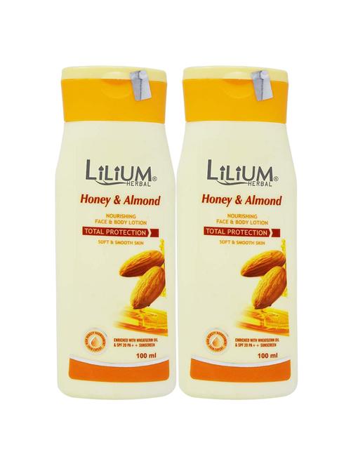 herbal honey & almond body lotion pack of 2 - 18477437 - Very Small Image - 1