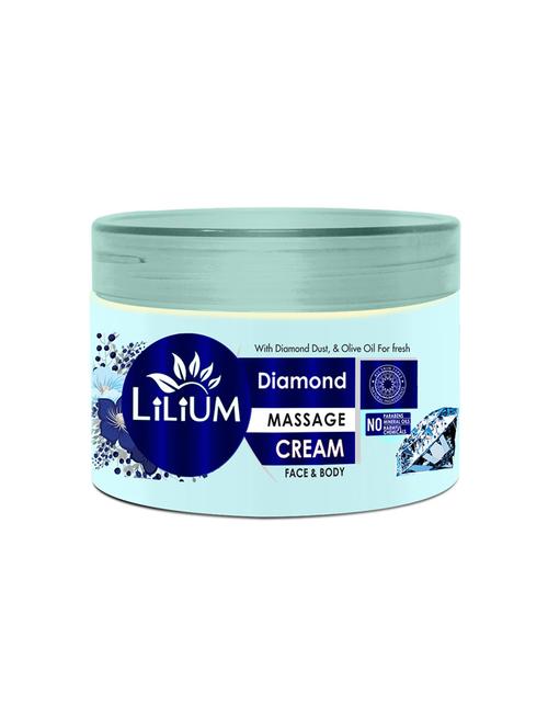 diamond paraben free face & body massage cream - 18477568 - Very Small Image - 1