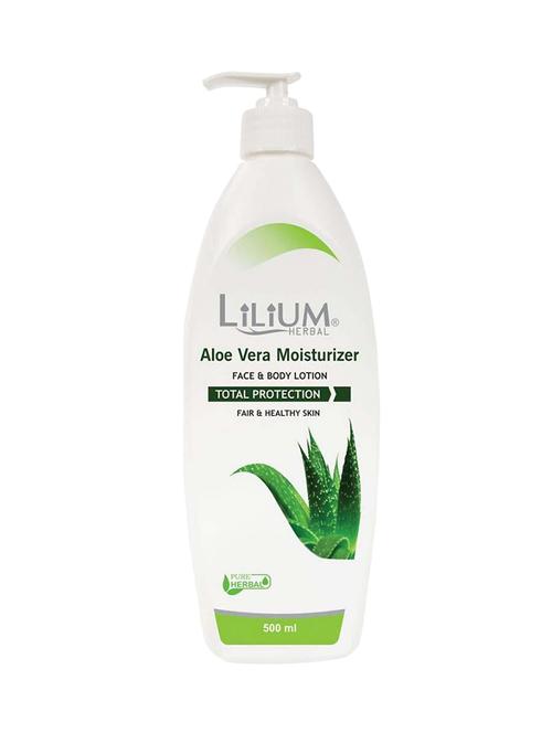 herbal aloe vera moisturizer body lotion 500ml - 18477618 - Very Small Image - 1
