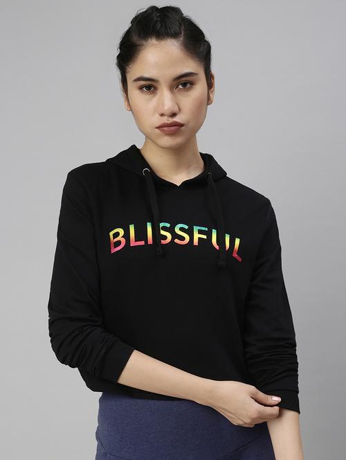 women's chest print sweatshirt - 18479022 - Very Small Image - 1