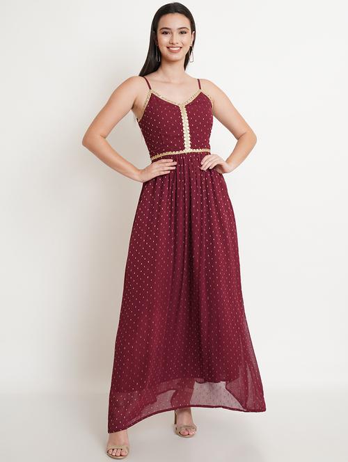 lace embellished flared dress - 18479032 - Very Small Image - 1